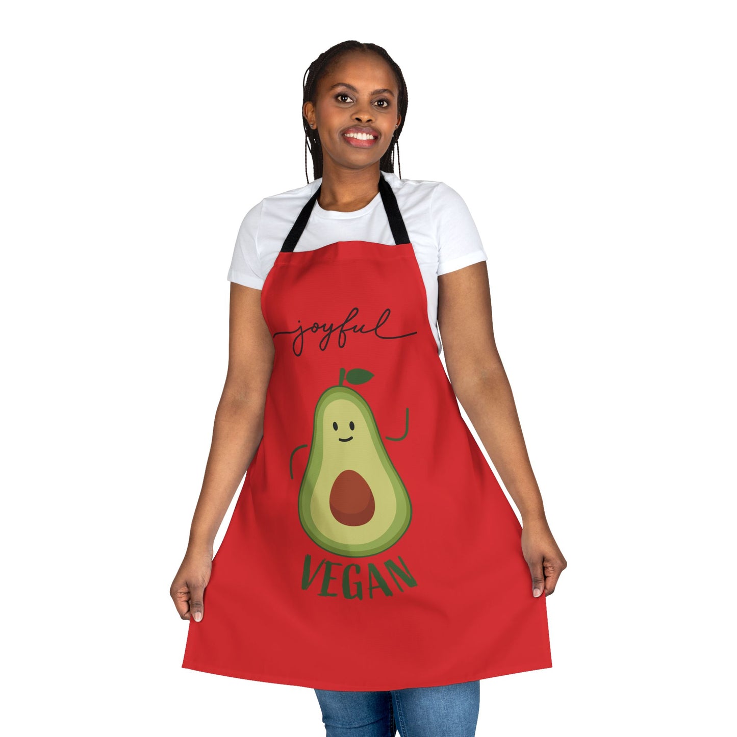 Joyful Vegan on Red Apron