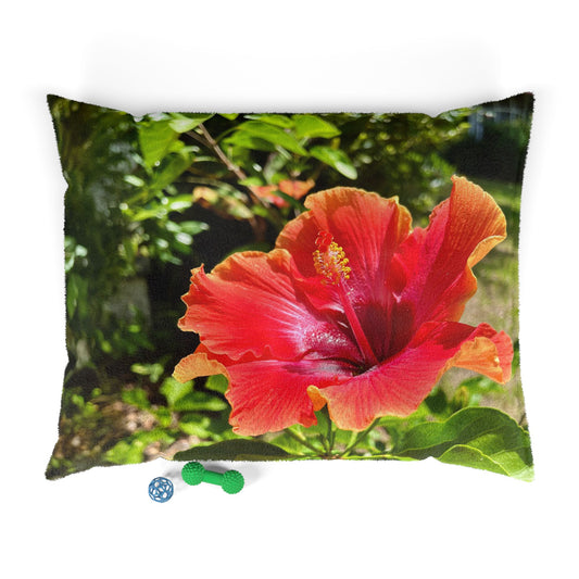 Hibiscus Blooming Pet Pillow