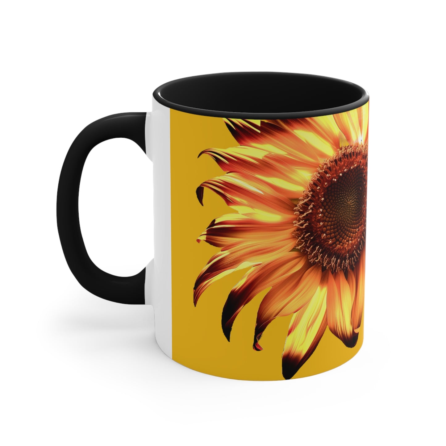 Sunflowers on Yellow