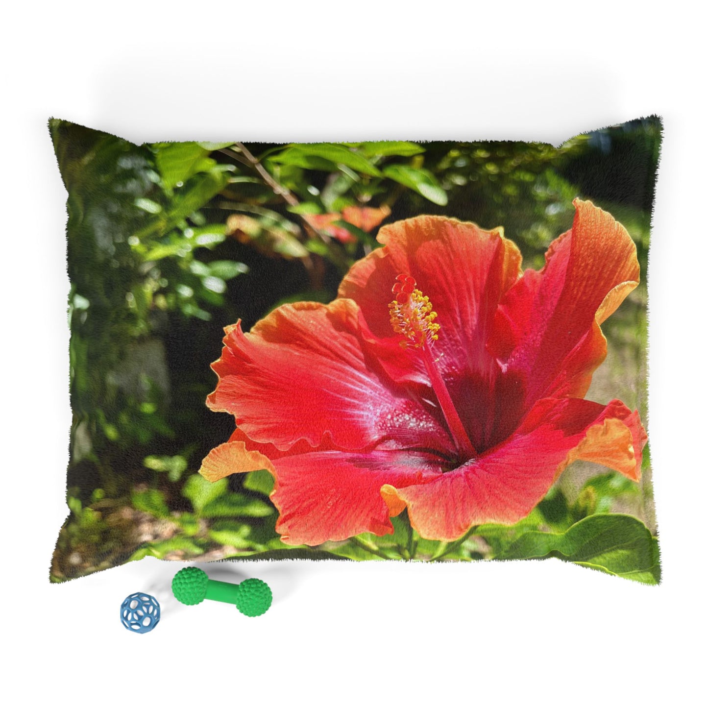 Hibiscus Blooming Pet Pillow