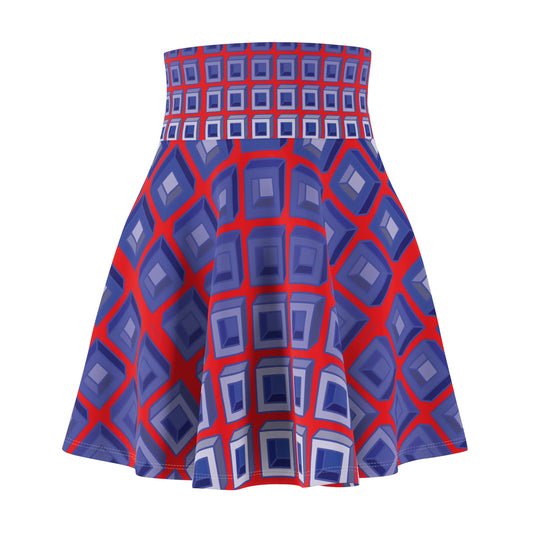 Square Gradient Skirt