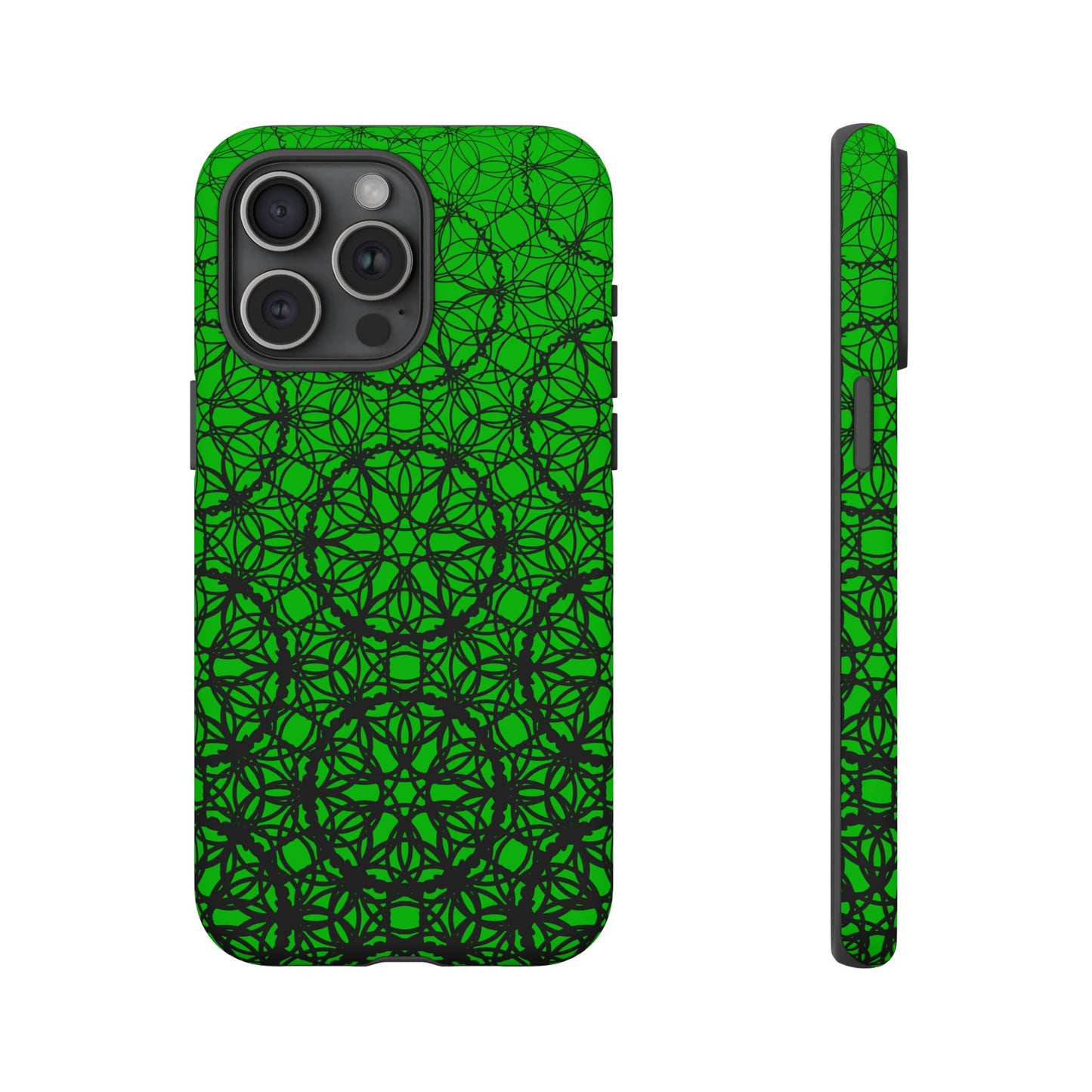 Vibrant Emerald Fade Pattern - IPhone