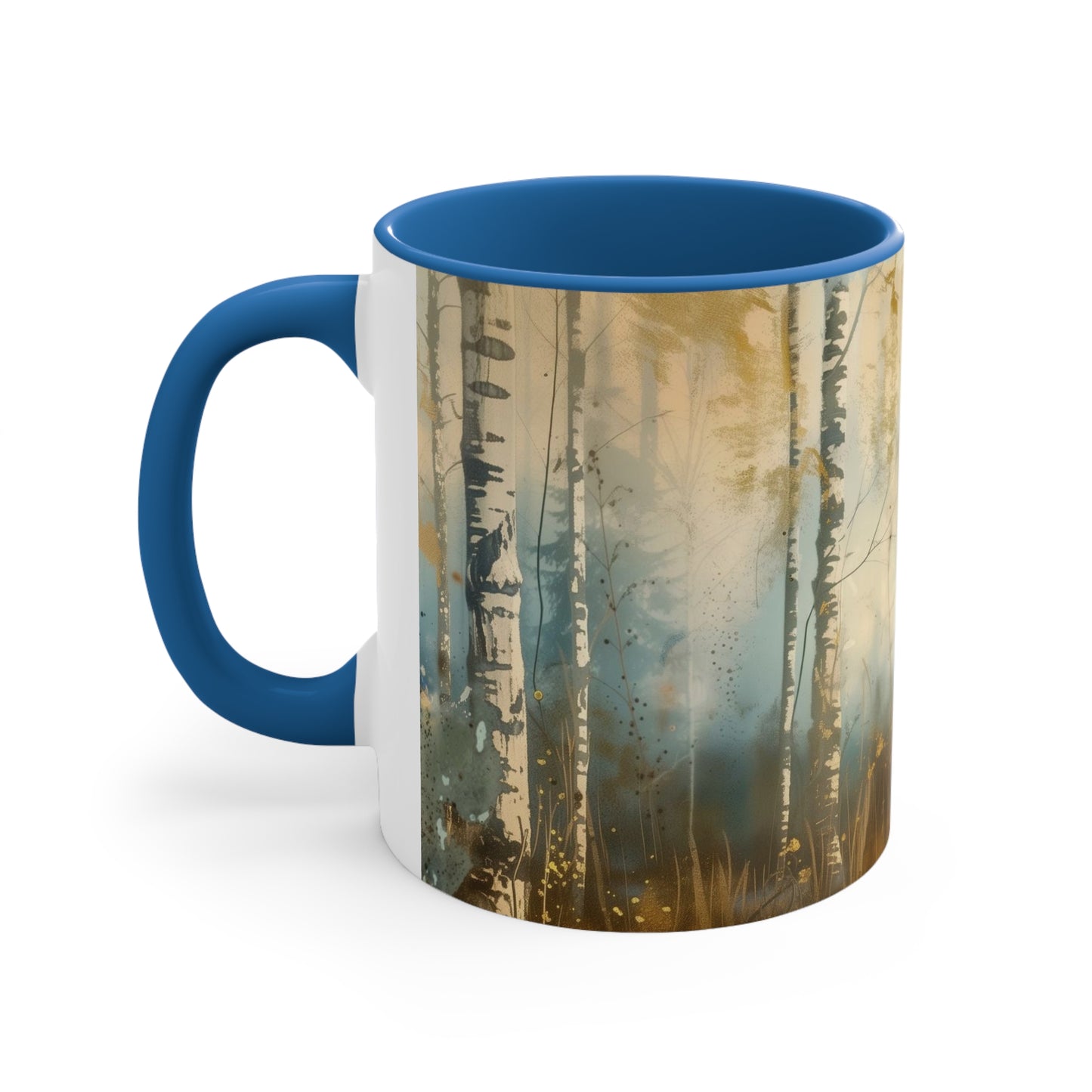 Birch Tree Mist/ Blue