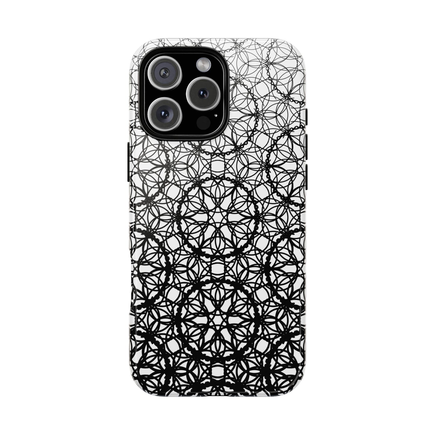 Vibrant Charcoal Fade Pattern - IPhone