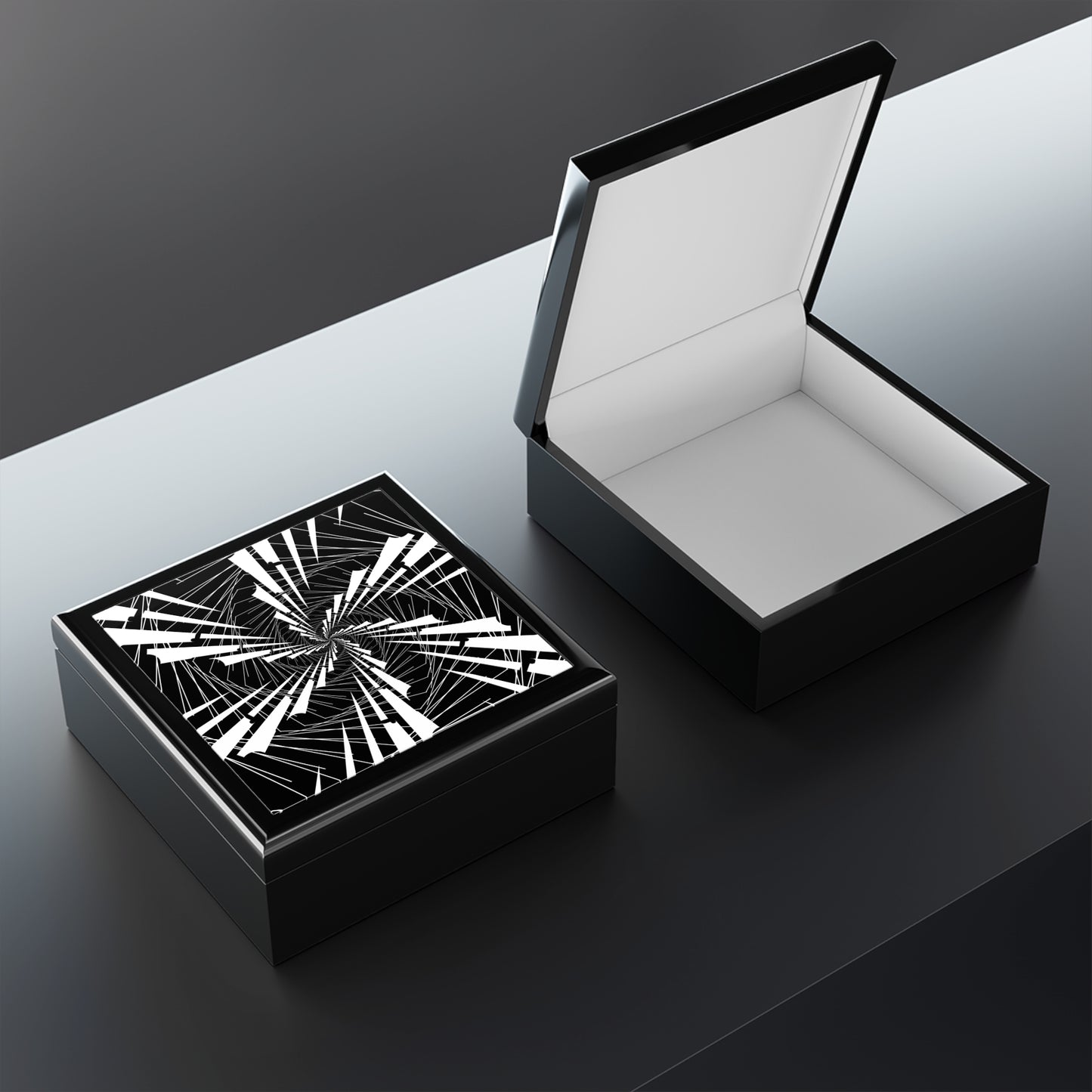 Modern Black and White Box