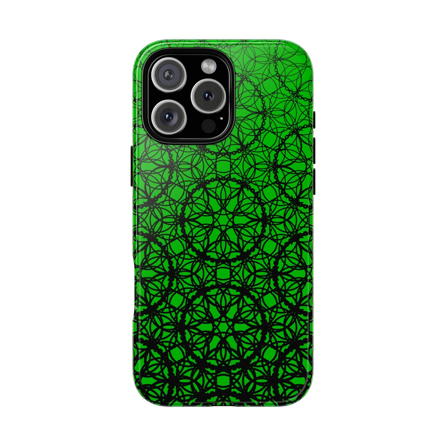 Vibrant Emerald Fade Pattern - IPhone