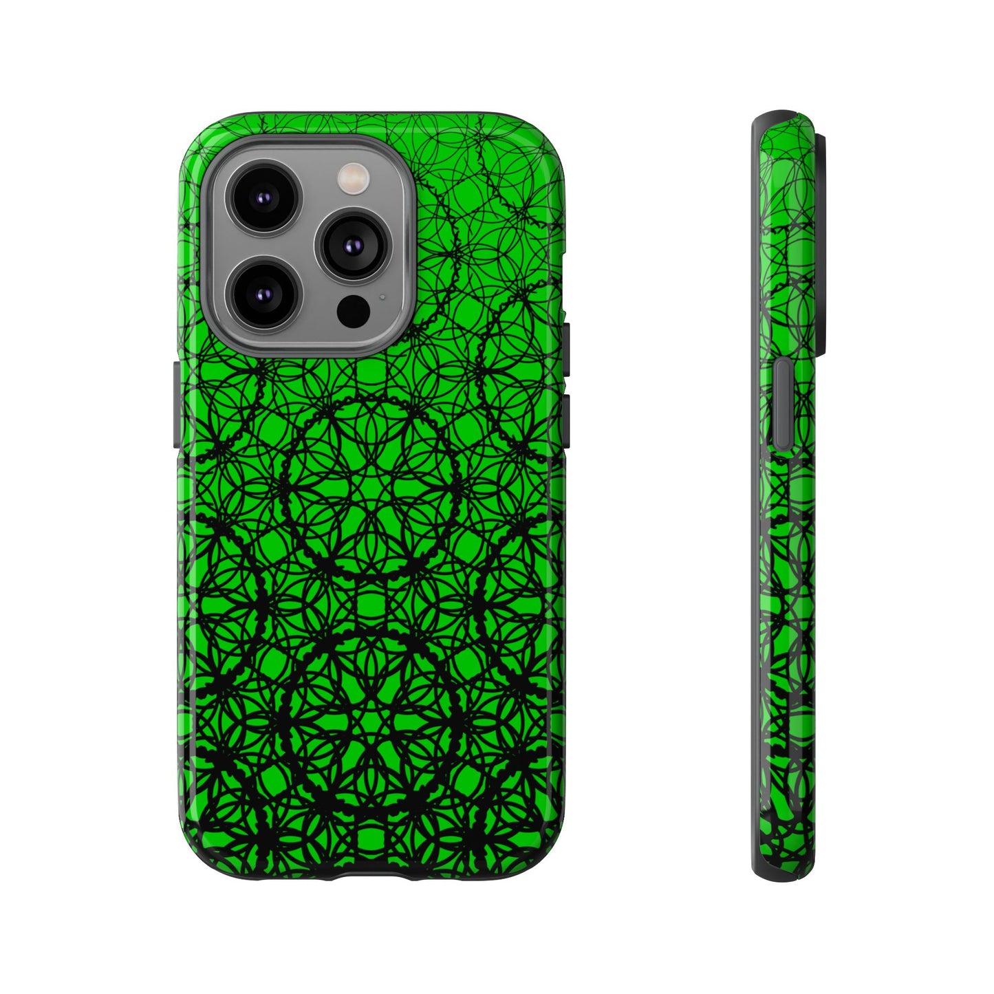 Vibrant Emerald Fade Pattern - IPhone