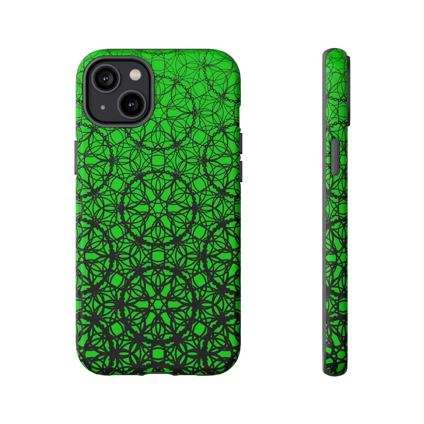 Vibrant Emerald Fade Pattern - IPhone