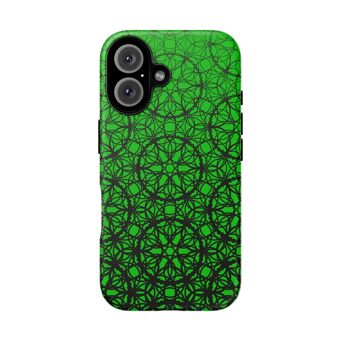 Vibrant Emerald Fade Pattern - IPhone