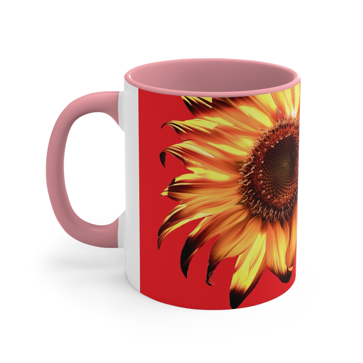 Sunflowers on Red