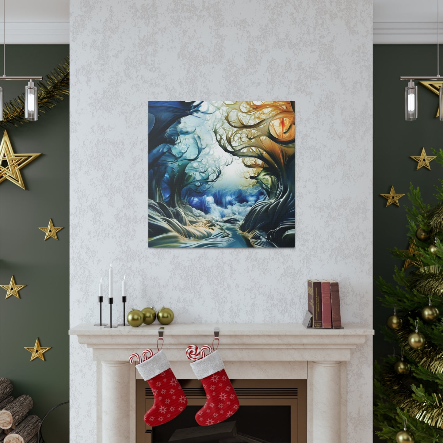 Enchanted Winter on Canvas