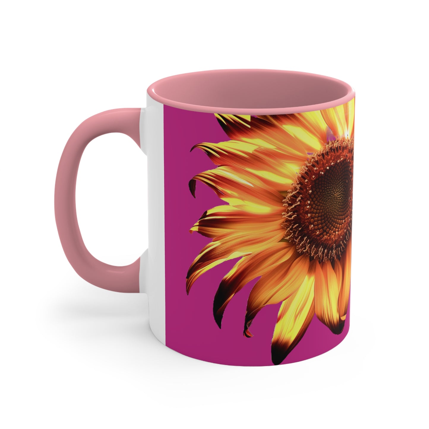 Sunflowers on Pink