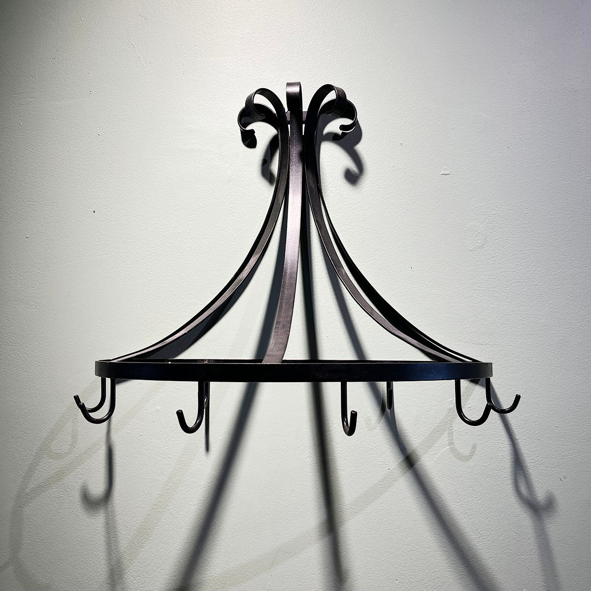 Custom Wrought Iron Pot Rack