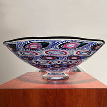 Murrini Bowl - Rose/Cobalt