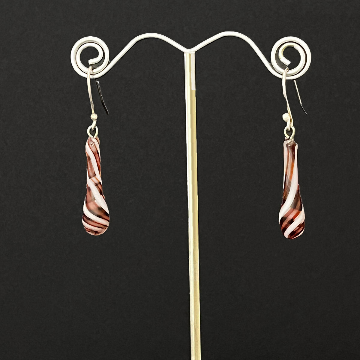 Ribbon Drop Earrings