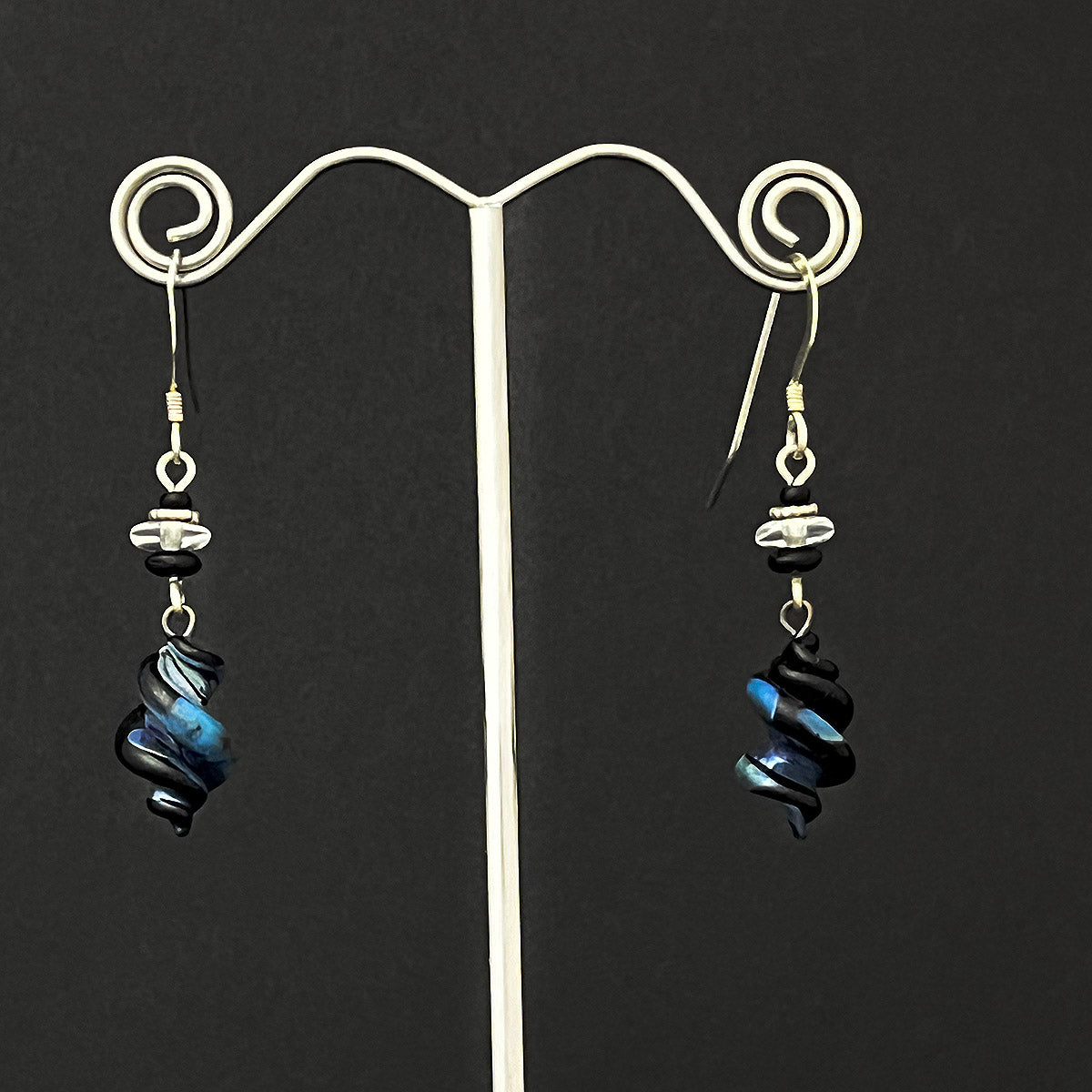 Spiral Drop Earrings