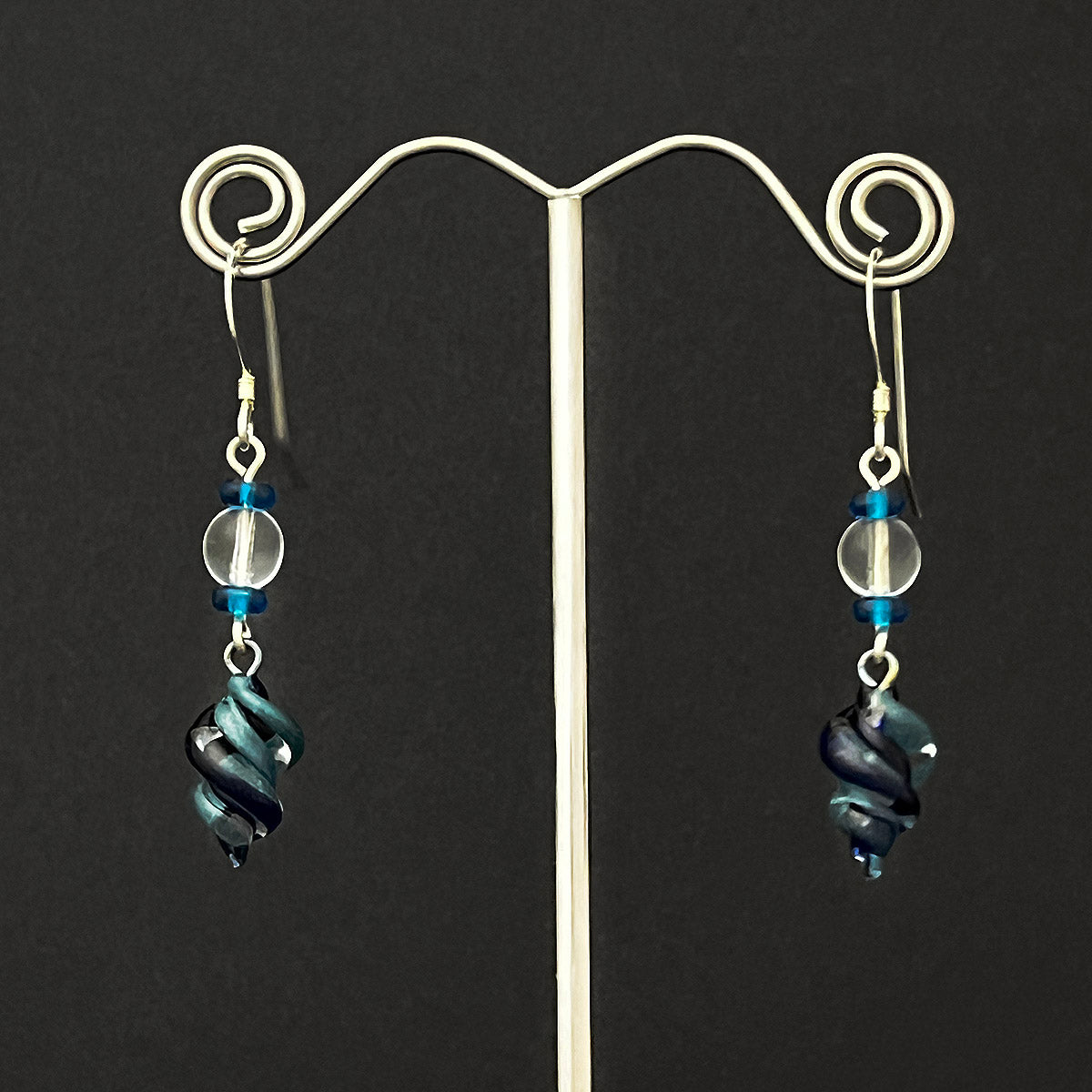 Spiral Drop Earrings