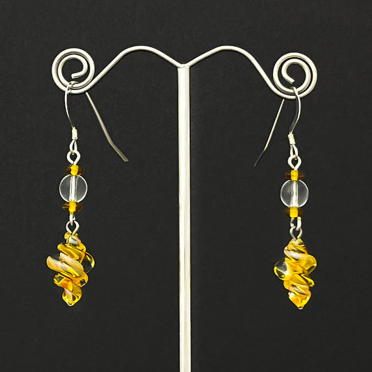 Spiral Drop Earrings