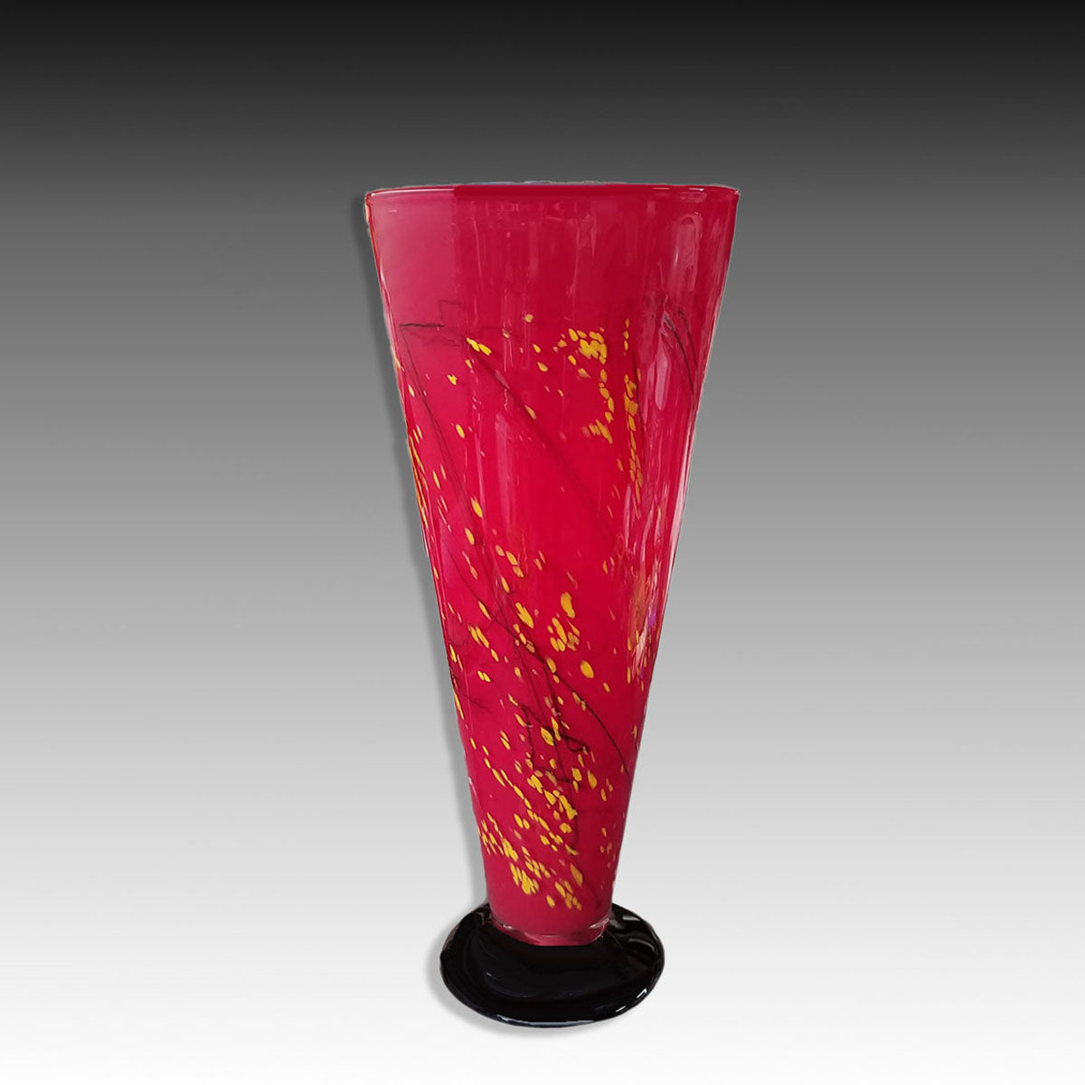 V Lamp in Oriental Red