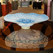 Wavy Bowl in Blue/White