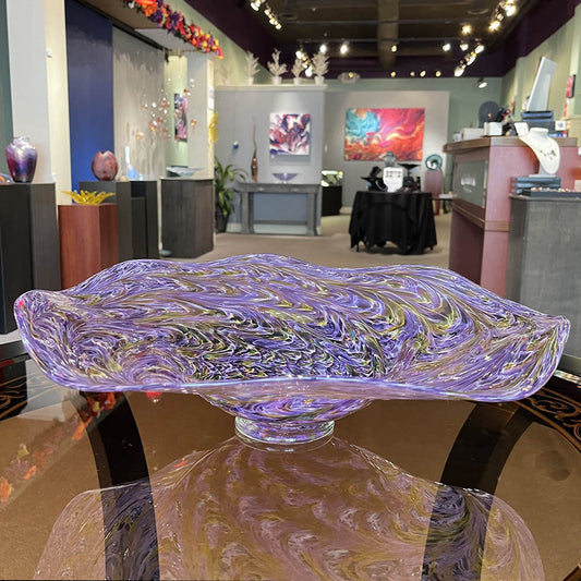 Wavy Bowl in Lilac/Amethyst