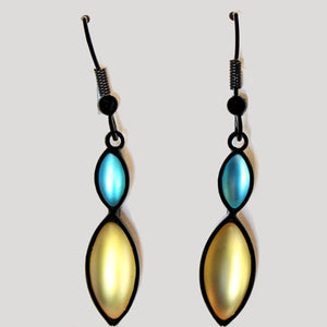 Double Leaf Earrings