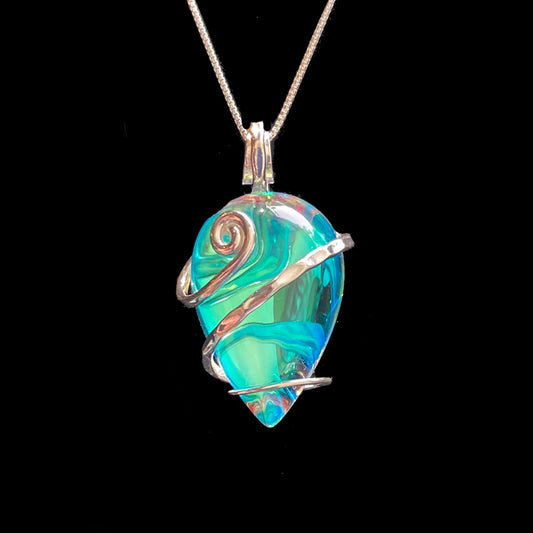 Single Wire Wrap Pendants