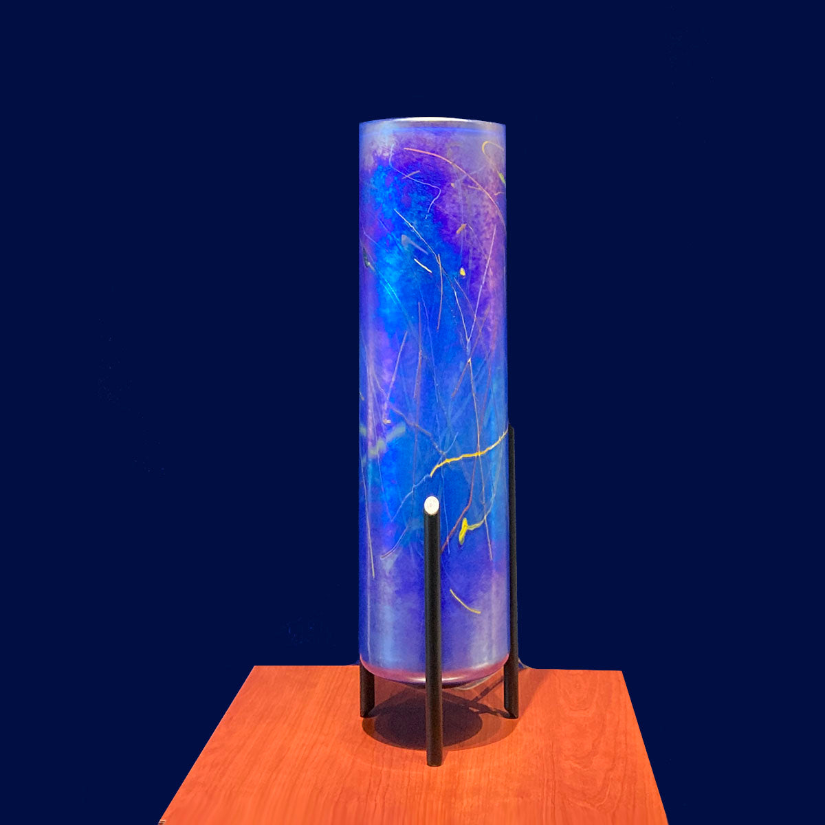 Tricil Lamp in Blue Miro